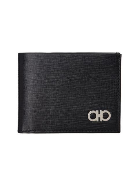 FERRAGAMO Black Gancini Wallet