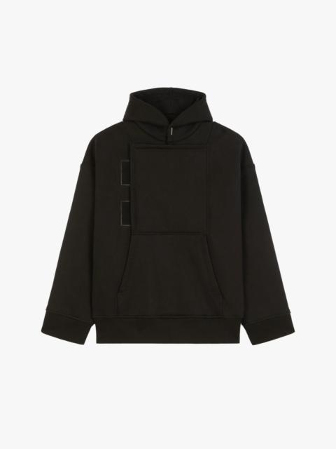 Givenchy OVERSIZED HOODIE WITH GRAPHIC VELCROS