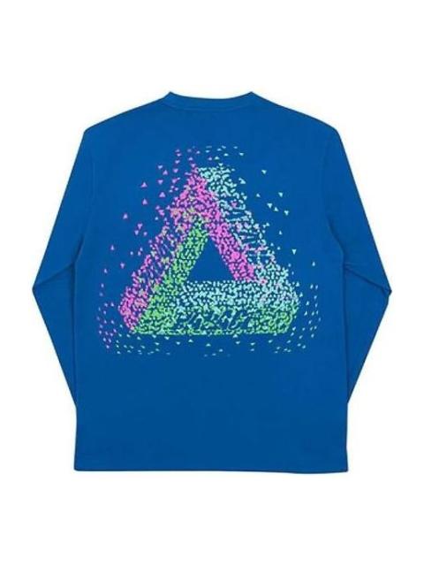 PALACE Palace Tri-Flect Long Sleeve Logo Shirt 'Blue' P13LS013