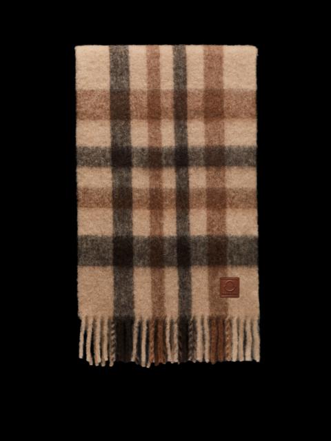 Moncler Plaid Scarf