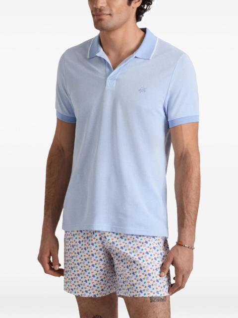 Vilebrequin embroidered turtle polo shirt