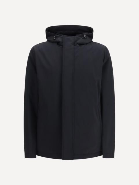 Herno Water-repellent nylon Hooded padded Jacket