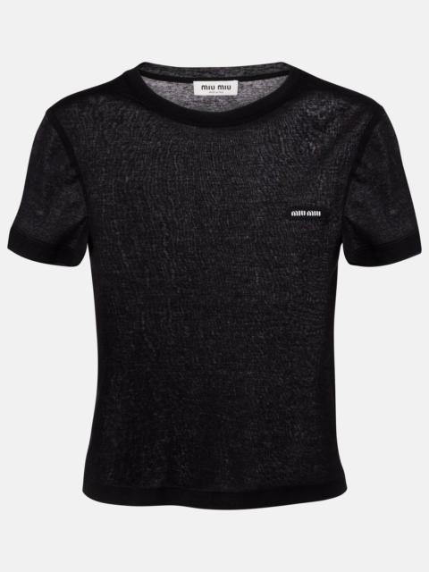 Cotton jersey T-shirt