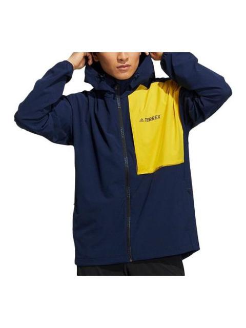 adidas Outdoor Sports Hooded Jacket Blue GN7614