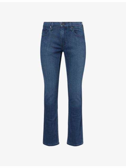 PAIGE Federal Straight-Leg Stretch-Woven Jeans
