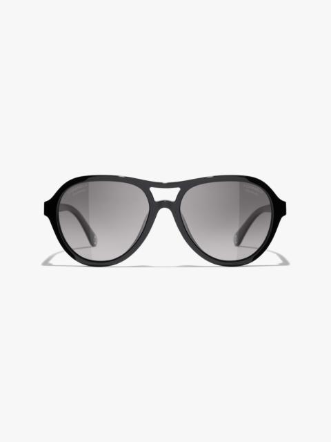 CHANEL Pilot Sunglasses