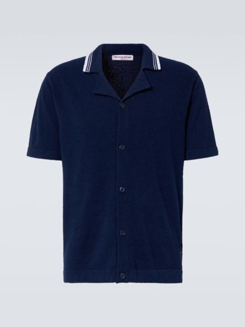ORLEBAR BROWN Tiernan bouclé shirt