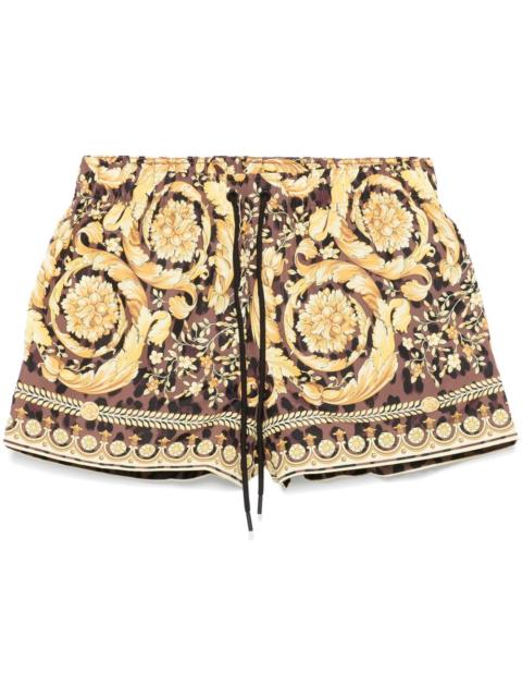 VERSACE Wild Barocco-print swim shorts