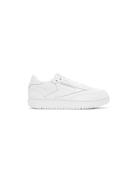 Reebok 클럽 C 더블 플랫폼 스니커즈