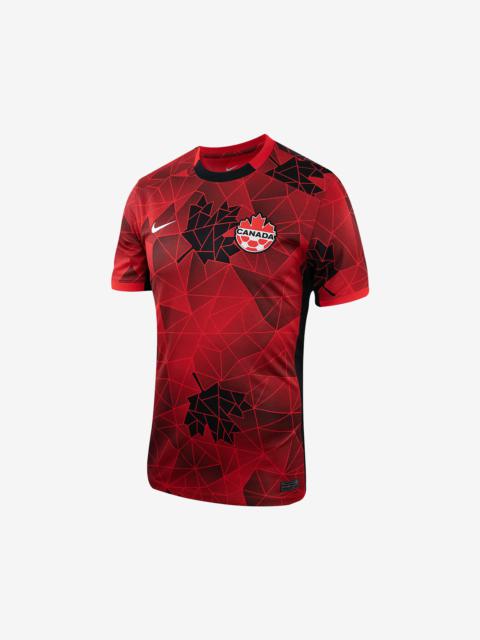 Canada 2023 Stadium Home Nike Men's Dri-FIT Soccer Jersey