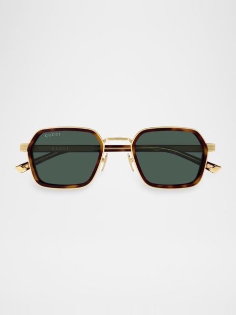 GUCCI Men's GG2074S-003 Square Frame Sunglasses