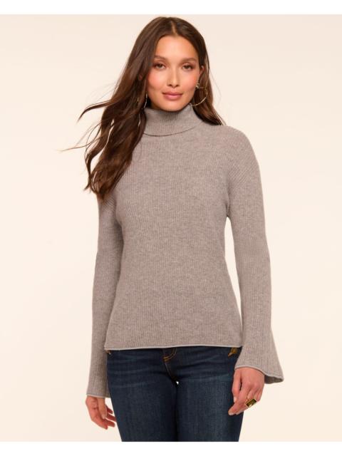 RAMY BROOK Christina Cashmere Turtleneck Sweater