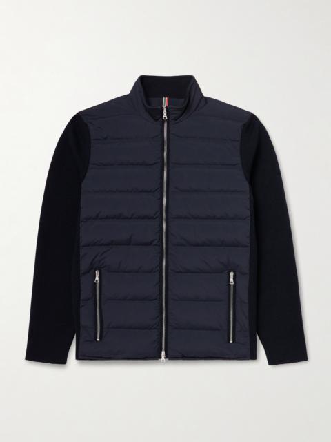 ORLEBAR BROWN Wallace Quilted Shell and Merino Wool Down Jacket