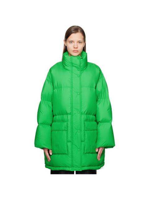 STAND STUDIO Green Edna Down Coat