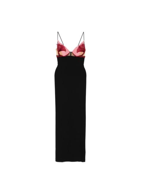 NENSI DOJAKA Evie Petal maxi dress