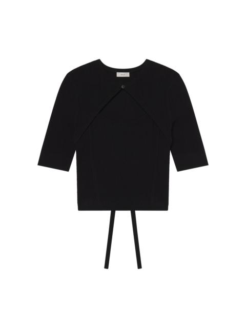 A.L.C. Loma Fine Cotton Knit Top