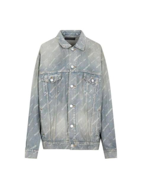 BALENCIAGA Balenciaga Denim Jacket Large Fit 'Light Japanese Indigo' 719319TNW553221