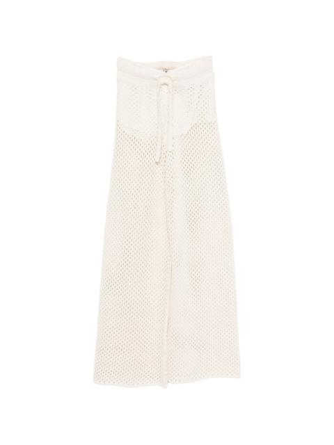 Golden Goose crochet trousers