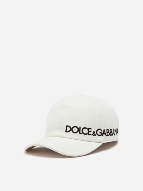 Baseball cap with Dolce&Gabbana embroidery