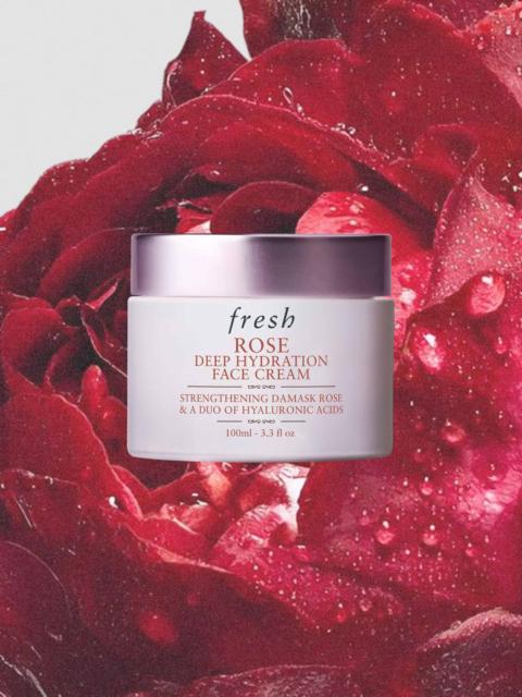 fresh rose deep hydration face cream