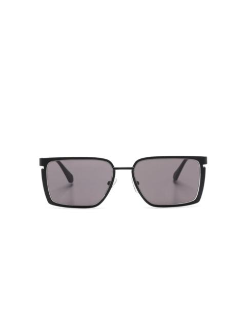 Yoder rectangle-frame sunglasses