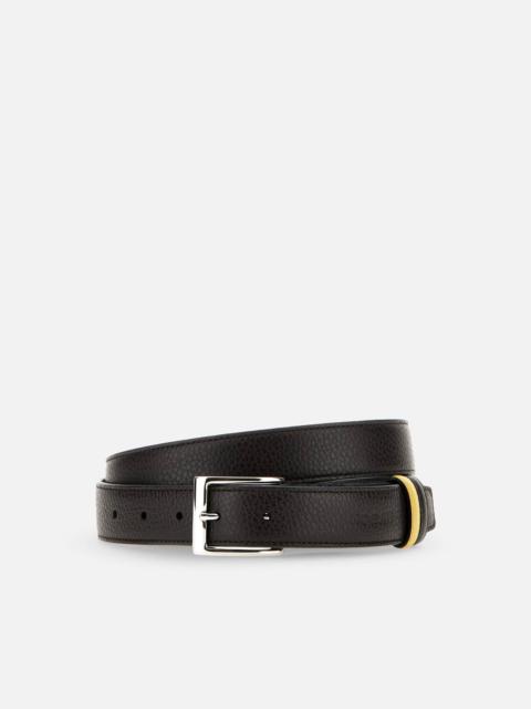 HOGAN Belt Black Yellow