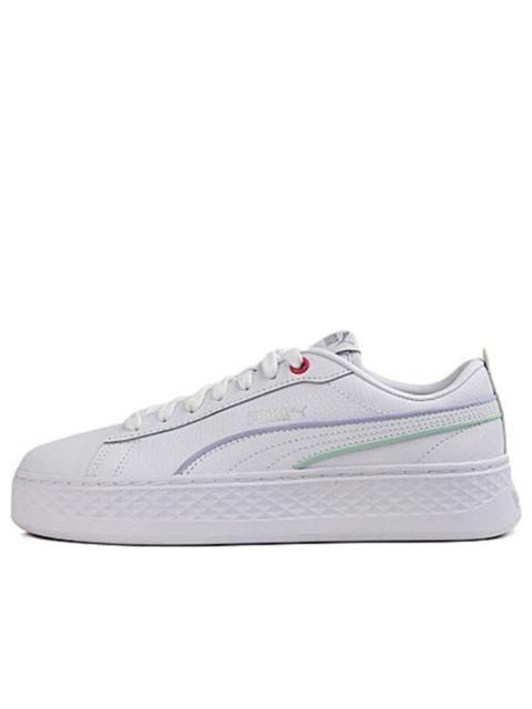 PUMA (WMNS) PUMA Smash Platform 'Piping - White Lilac' 373315-02