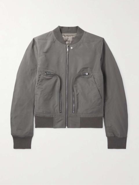 Rick Owens Bauhaus Kinetix Cotton-Faille Bomber Jacket