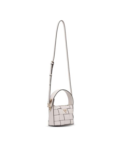 GUESS USA mini Maylee woven tote bag