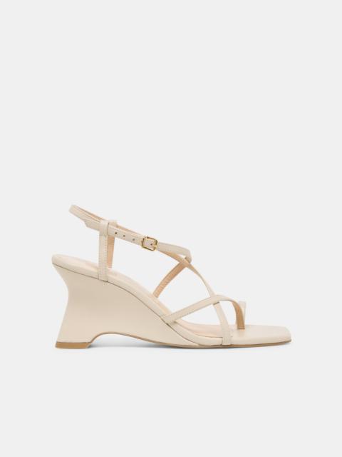 dolce vita AYLEE WEDGES CREAM LEATHER