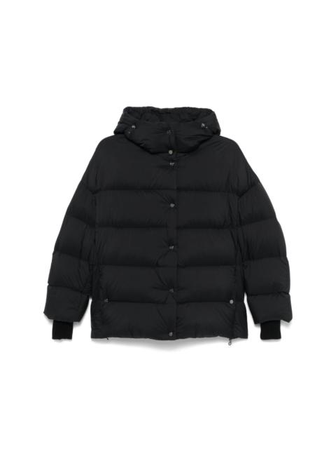 hooded puffer jacket