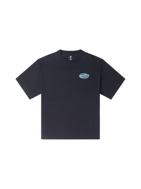 Converse Converse Retro Sail Boat Graphic T-shirt 'Black' 10025441-A01