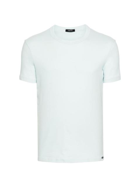 round-neck shortsleeved T-shirt