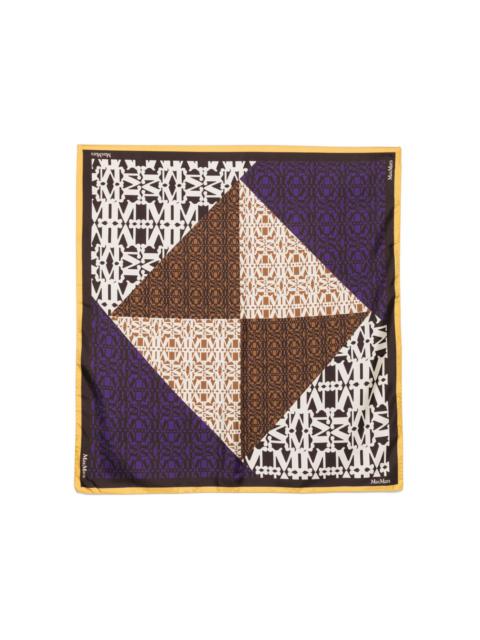 Max Mara printed scarf