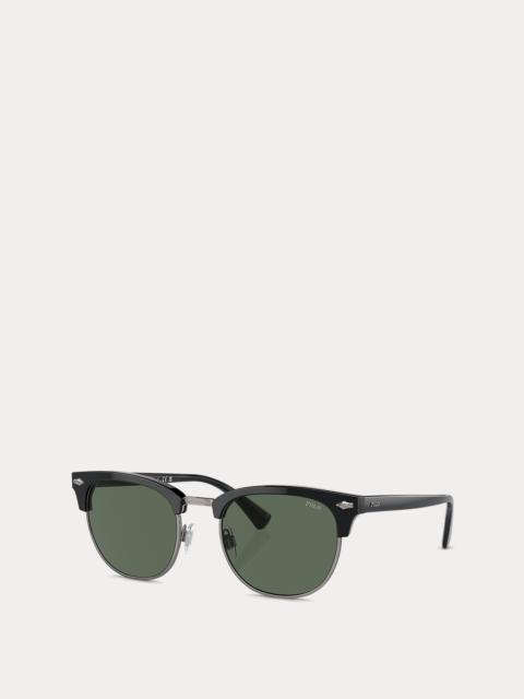 Polo Ralph Lauren Heritage Pen-Pin Round Sunglasses