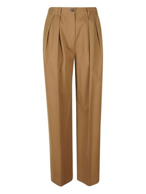The Row pleated trousers