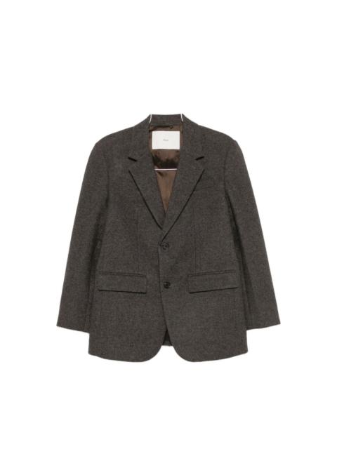 Dunst Wool single-breasted blazer jacket