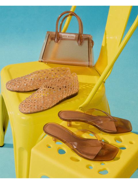 STEVE MADDEN GROVE RHINESTONES FLAT & PEACH BAG BUNDLE