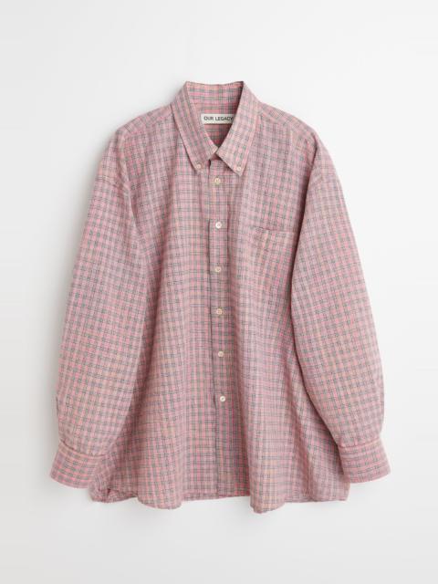 Borrowed BD Shirt Pink Kumble Check