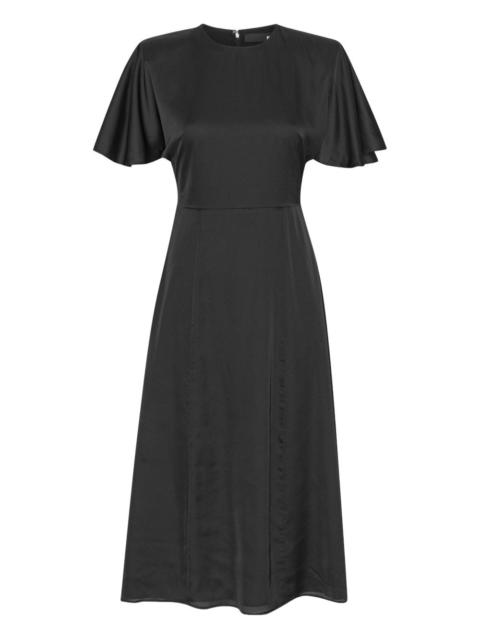 ROTATE chiffon midi dress