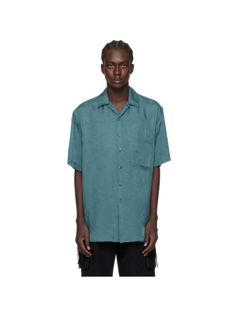 Song for the Mute Blue Oversized Shirt