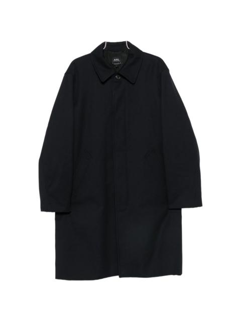 A.P.C. A.p.c. Concealed-button Coat