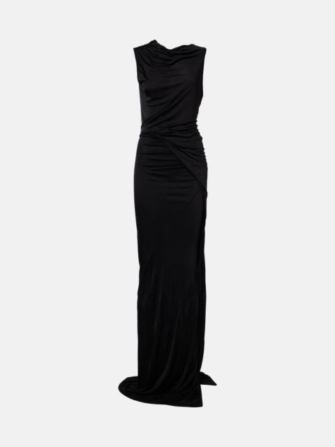 Rick Owens Lilies Lilies Shailee ruched gown
