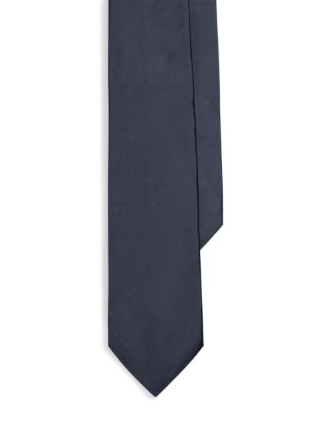 Ralph Lauren Men's Solid Silk Tie - Dark Navy