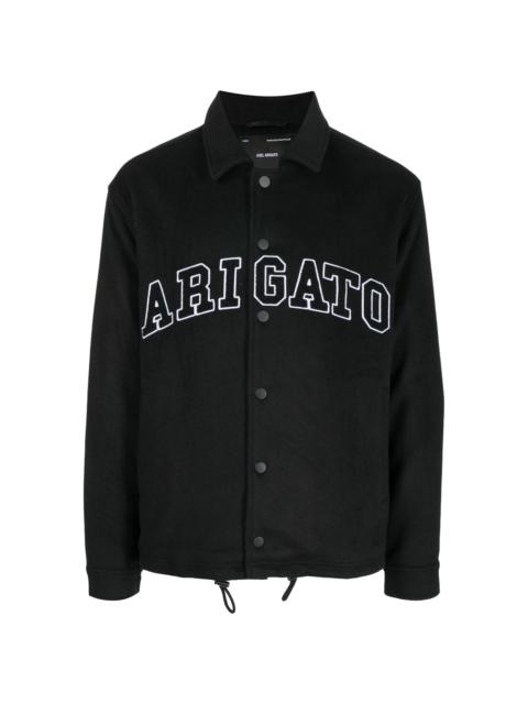 Axel Arigato Coach logo-letter shirt jacket