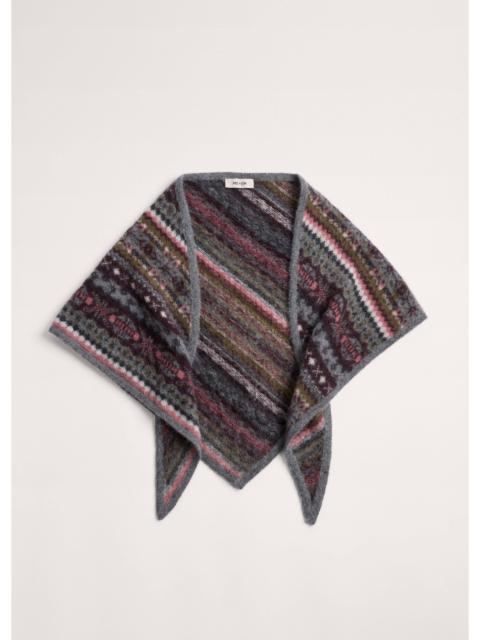 ME+EM Mini Triangle Knit Scarf