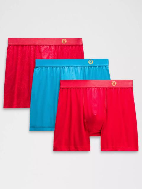 lululemon Lunar New Year Always In Motion Boxer 5" *3 Pack