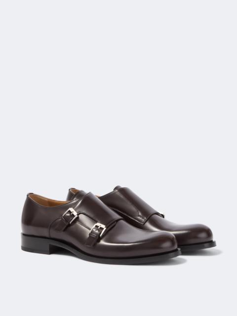 Christian Louboutin Dandydeco leather monk strap shoes