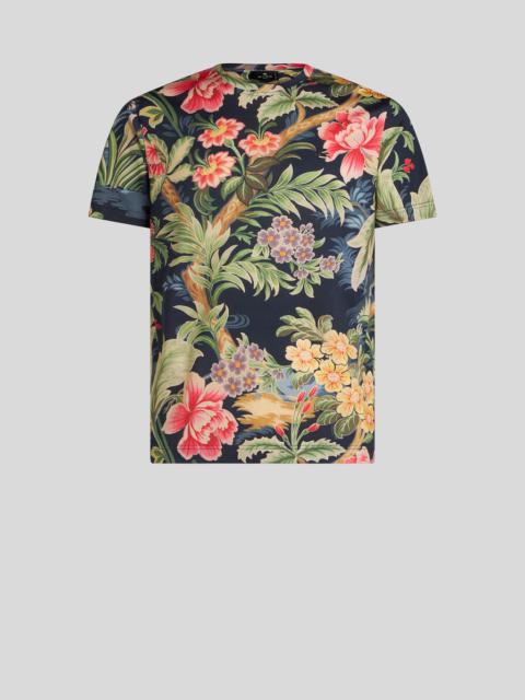 T-SHIRT WITH FLORAL PRINT