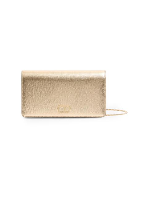Valentino Women's VLogo Signature Mini Shoulder Bag - Gold Crystal